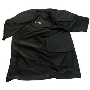 Tuoy Padded mens Shirt 2XL Football Paintball Black